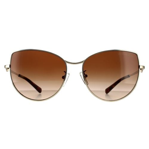Womens Cat Eye Light Gold Brown Smoke Gradient Sunglasses - - One Size - NastyGal UK (+IE) - Modalova