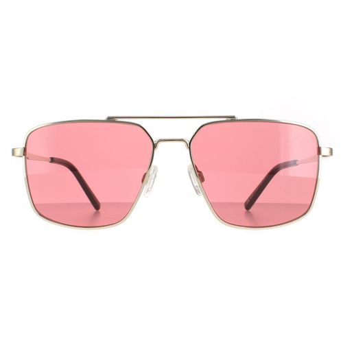 Aviator Shiny Light Gold Saturn Sedona Aitkin Sunglasses - - One Size - NastyGal UK (+IE) - Modalova