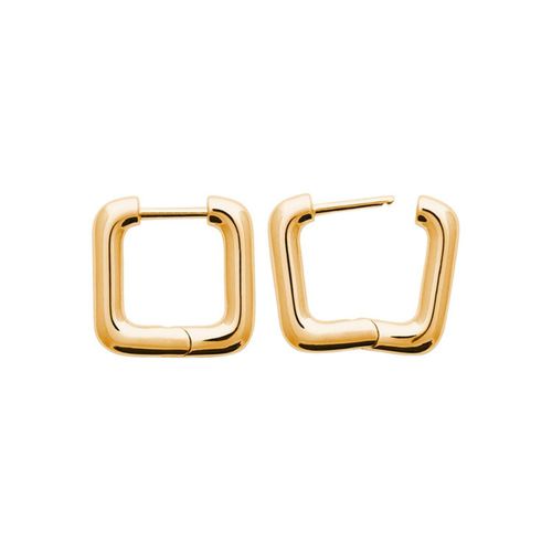 Womens 18k Gold Vermeil Plated Charm Earrings Mini - - One Size - Harfi - Modalova