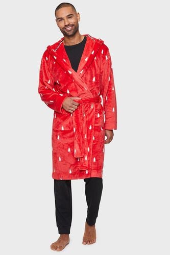 Season' Festive Hooded Dressing Gown - - S/M - NastyGal UK (+IE) - Modalova