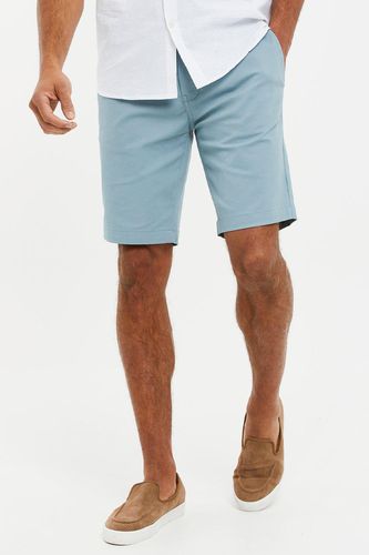 Cotton 'NorthSea' Slim Fit Chino Shorts - - 38R - Threadbare - Modalova