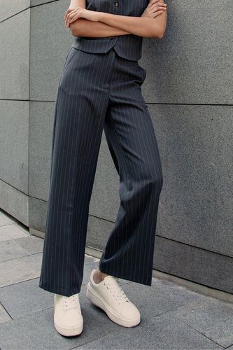 Womens 'Coast' Wide Leg Pinstripe Trousers - - 16 - Threadbare - Modalova