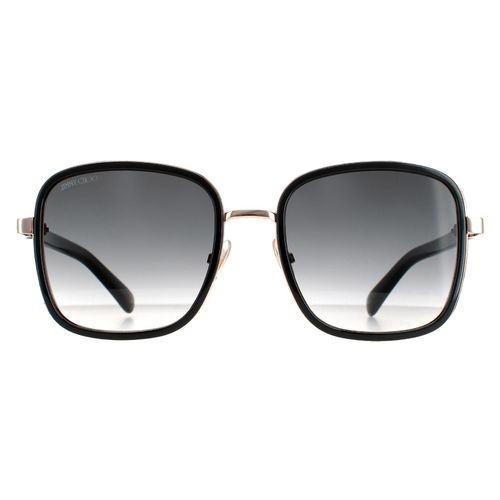 Womens Square Black Gold Grey Gradient Elva/S Sunglasses - - One Size - NastyGal UK (+IE) - Modalova