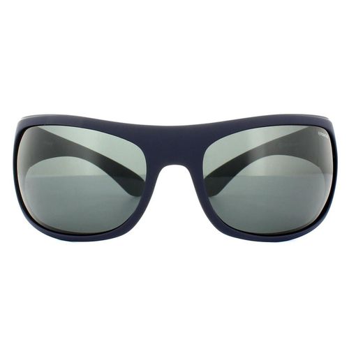 Sport Wrap Matt Dark Grey Polarized Sunglasses - One Size - Polaroid - Modalova