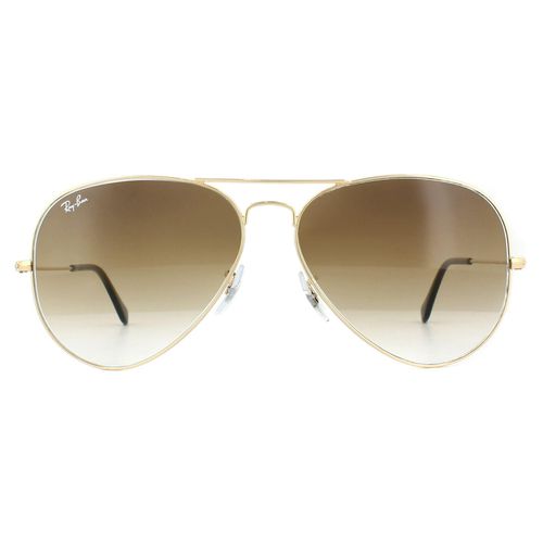 Aviator Gold Brown Gradient Sunglasses - - One Size - NastyGal UK (+IE) - Modalova