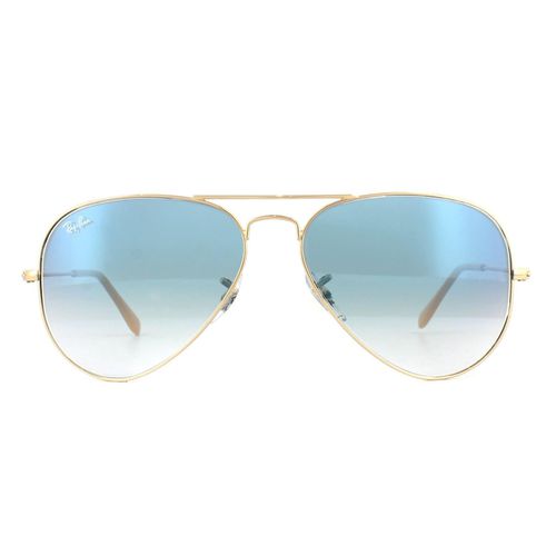 Aviator Gold Gradient Blue Sunglasses - - One Size - NastyGal UK (+IE) - Modalova