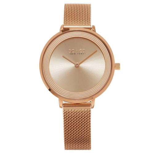 Womens Madison 5204M 37mm Slim Mesh Watch with Brushed Record Finish Dial - - One Size - NastyGal UK (+IE) - Modalova