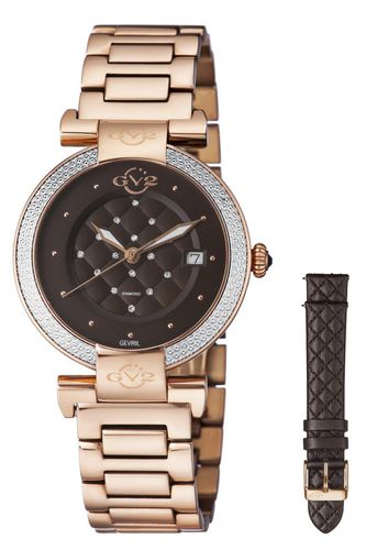 Womens Berletta Brown Dial 1502.5 Swiss Quartz Watch - - One Size - GV2 - Modalova