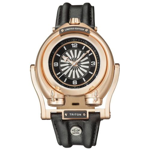 Triton Calfskin Leather Swiss Automatic Watch - - One Size - GV2 - Modalova