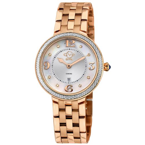 Womens Verona Rose Swiss Quartz Watch - - One Size - GV2 - Modalova