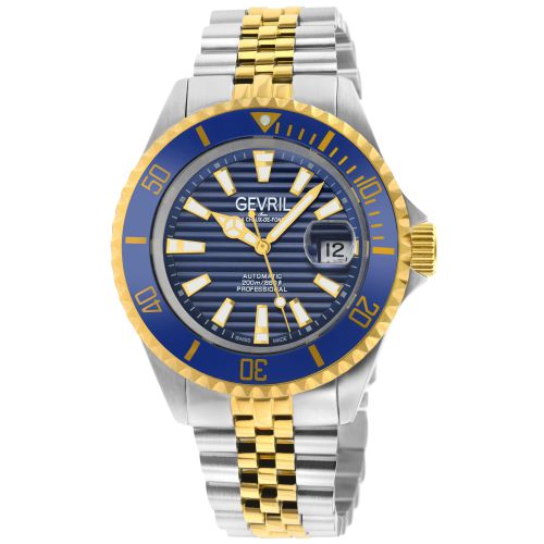 Chambers Automatic, Sellita SW200 Movement Blue dial, T-toned SS IPYG Bracelet Watch - - One Size - NastyGal UK (+IE) - Modalova