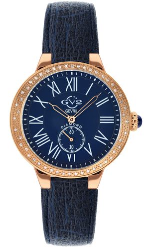 Womens Astor Vegan Swiss Quartz Diamonds Dial Vegan Strap Watch - One Size - GV2 - Modalova