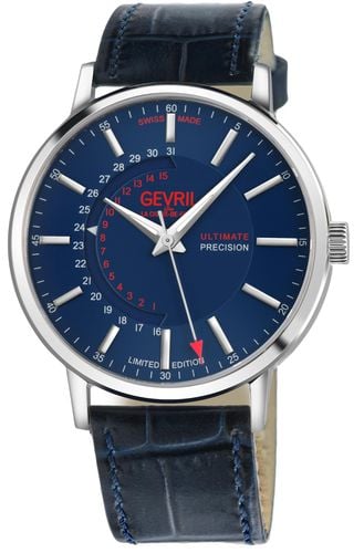Guggenheim Swiss Automatic ETA 2892A2 Stainless Steel Watch - - One Size - Gevril - Modalova