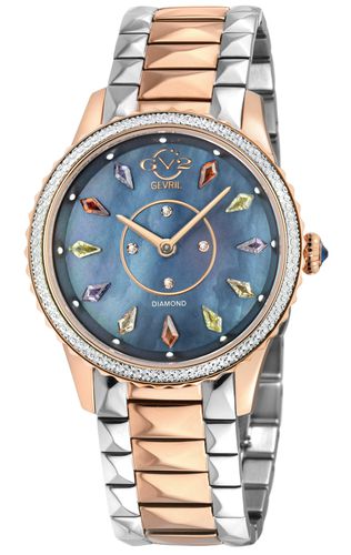 Womens Siena Swiss Quartz MOP Dial 316L Stainless Steel Diamond Watch - - One Size - NastyGal UK (+IE) - Modalova