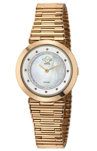 Womens Burano Swiss Quartz MOP Dial Stainless Steel Bracelet Diamond Watch - - One Size - NastyGal UK (+IE) - Modalova