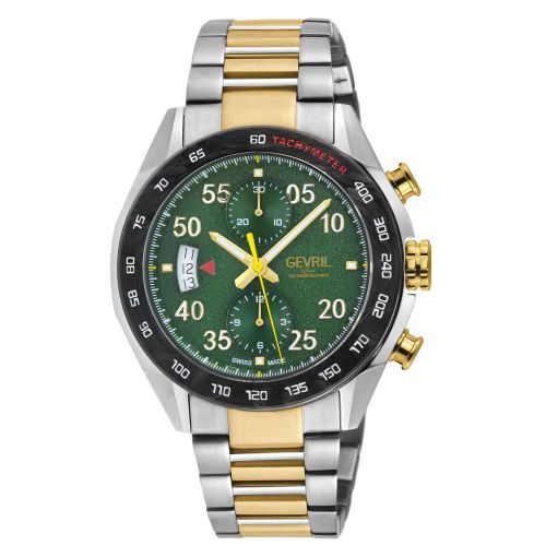 Ascari Chronograph 48316B Swiss Automatic Sellita SW500 Watch - - One Size - Gevril - Modalova