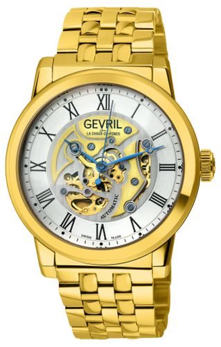 Vanderbilt Swiss Automatic Open Heart Movement Limited Edition Watch - - One Size - Gevril - Modalova