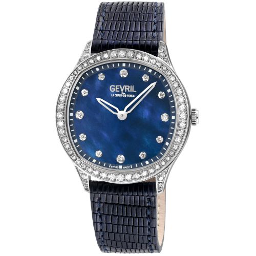 Womens Morcote Swiss Diamond 10243 Swiss Quartz Watch - - One Size - Gevril - Modalova