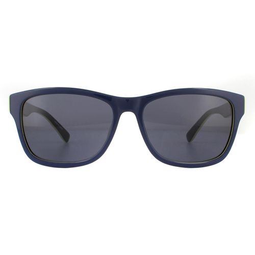 Rectangle Grey Sunglasses - One Size - Lacoste - Modalova