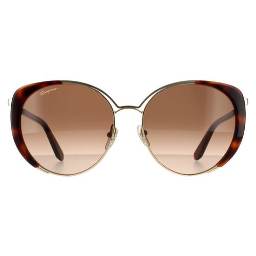 Womens Cat Eye Gold Tortoise Brown Gradient Sunglasses - - One Size - NastyGal UK (+IE) - Modalova