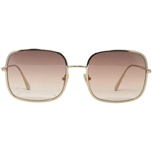 Womens Keira FT0865 28F Rose Gold Sunglasses - - One Size - Tom Ford - Modalova