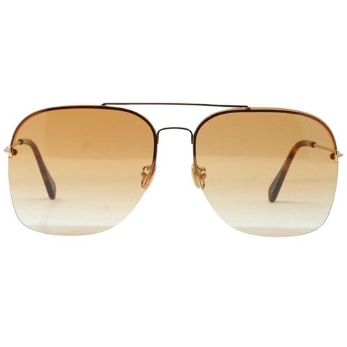 Mackenzie-02 FT0883 30F Gold Sunglasses - - One Size - Tom Ford - Modalova