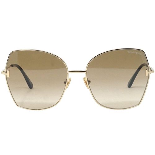 Womens Farah FT0951 28F Shiny Rose Gold Sunglasses - - One Size - NastyGal UK (+IE) - Modalova