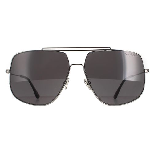 Aviator Ruthenium FT0927 Liam Sunglasses - One Size - Tom Ford - Modalova