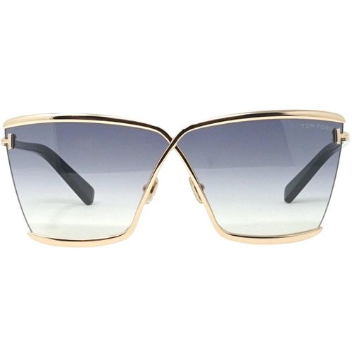 Womens Elle FT0936 28B Shiny Rose Gold Sunglasses - - One Size - NastyGal UK (+IE) - Modalova
