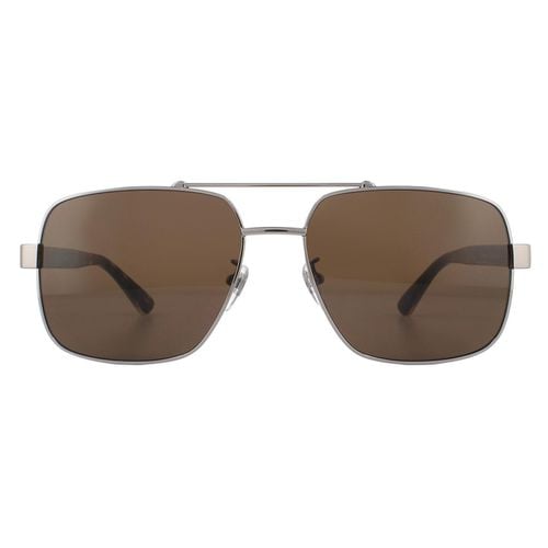 Square Ruthenium Havana Brown Sunglasses - - One Size - NastyGal UK (+IE) - Modalova