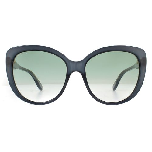 Womens Cat Eye Green Gradient Sunglasses - One Size - Gucci - Modalova