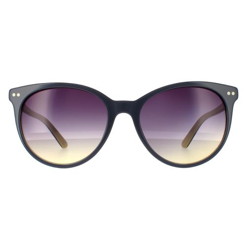 Womens Round Slate Yellow Purple Gradient CK18509S Sunglasses - - One Size - CALVIN KLEIN - Modalova