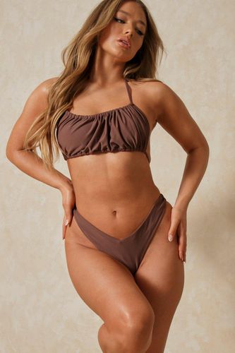 Womens Dip Front Bikini Bottom - - 22 - MISSPAP - Modalova