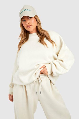 Womens Plus Basic Oversized Sweatshirt - - 16 - boohoo - Modalova