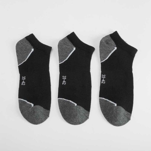 Pack 3x calcetines invisibles sport combinados - Color: - Merkal - Modalova