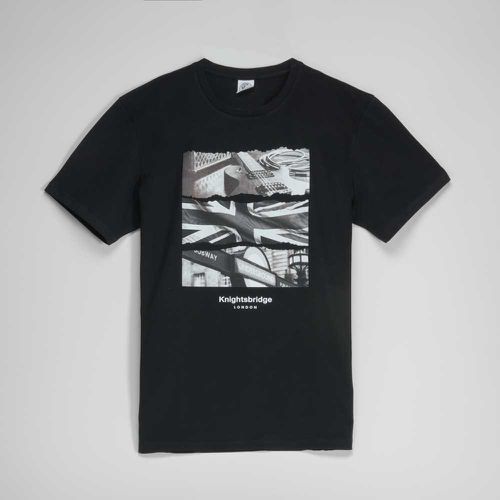 Camiseta negra underground hombre - Color: - NYC - Modalova