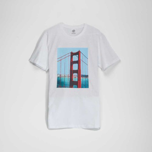 Camiseta manga corta puente hombre - Color: - NYC - Modalova