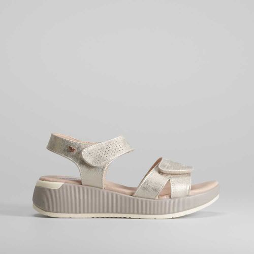 Sandalia doble velcro cuña - Talla: 40 - Comfeet - Modalova