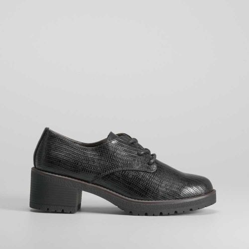 Zapato blucher tacón dentado PICCOLA PIU - Talla: 38 - PiccoIa Piu - Modalova