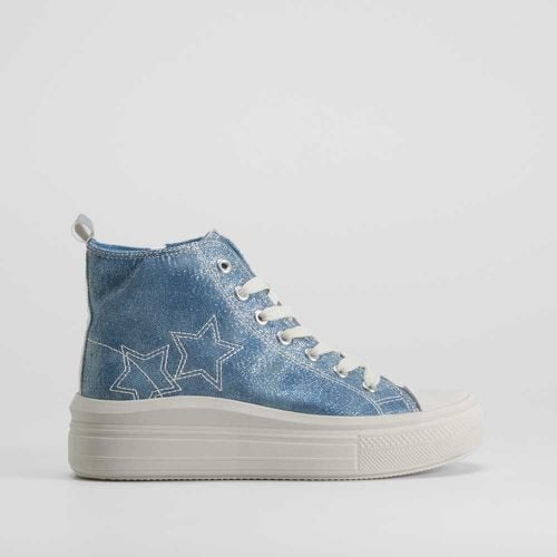 Zapatill alta lona denim OH GIRL - Color: - Oh girl! - Modalova