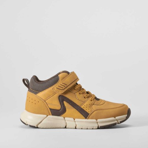 Deportiva alta casual infantil marrón - Talla: 27 - Seven Five - Modalova