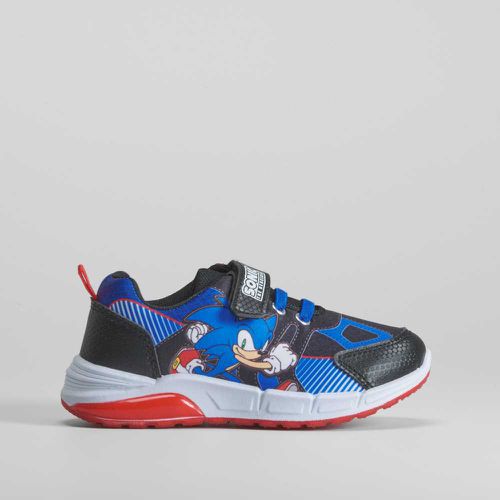 Zapatilla deportiva negra con luces - Talla: 26 - Sonic - Modalova