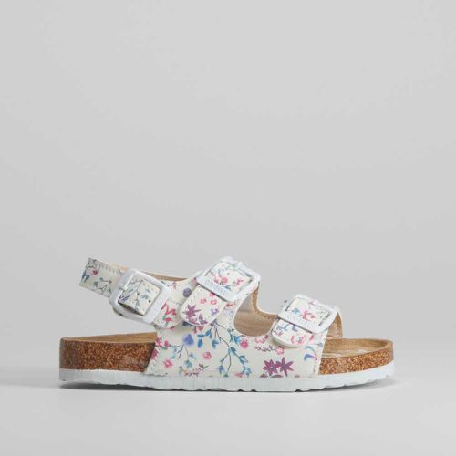 Sandalia bio blanca con flores OH GIRL - Talla: 32 - Oh girl! - Modalova