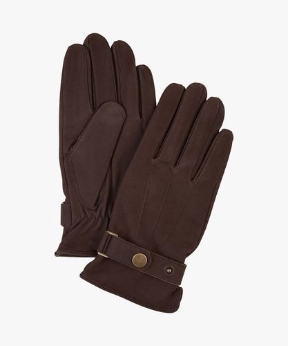 Braune Handschuhe aus Nubuk Herren - Profuomo - Modalova
