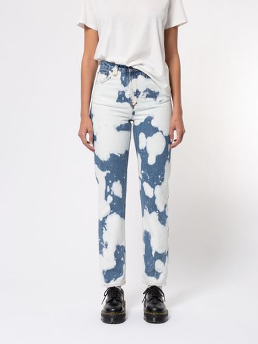 Breezy Britt Tie Dye High Waist Regular Tapered Fit Women's Organic Jeans W26/L28 Sustainable Denim - Nudie Jeans - Modalova