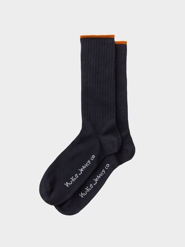 Gunnarsson Socks Navy Men's Organic Socks One Size Sustainable Clothing - Nudie Jeans - Modalova