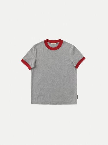 Lova Tee Greymelange Women's Organic T-shirts X Small Sustainable Clothing - Nudie Jeans - Modalova