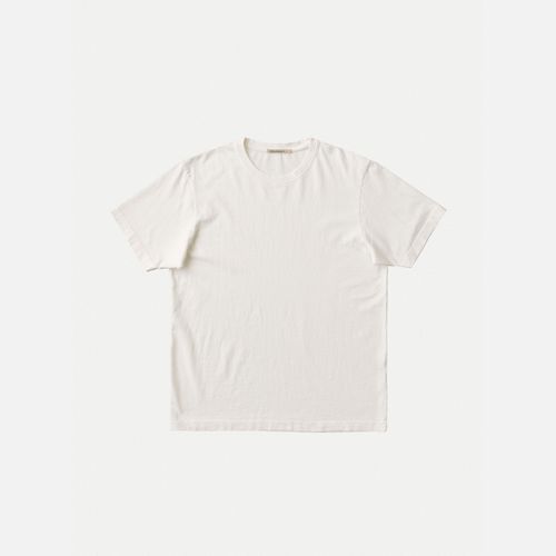Uno Everyday Tee Chalk Men's Organic T-shirts X Small Sustainable Clothing - Nudie Jeans - Modalova