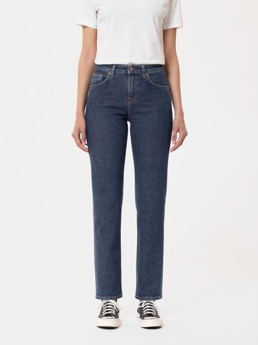 Straight Sally Deep Mid Waist Regular Straight Fit Women's Organic Jeans W24/L28 Sustainable Denim - Nudie Jeans - Modalova