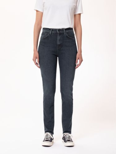 Hightop Tilde Quartz High Waist Tight Fit Women's Organic Jeans W24/L28 Sustainable Denim - Nudie Jeans - Modalova
